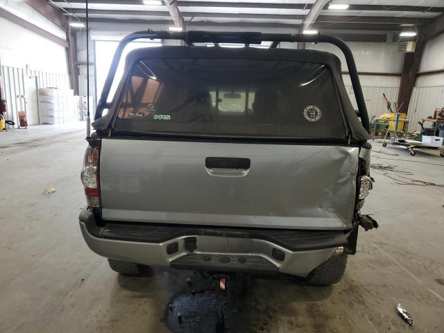 5TFUU4ENXFX142910 - 2015 TOYOTA TACOMA ACCESS CAB ვერცხლისფერი ფოტო 6