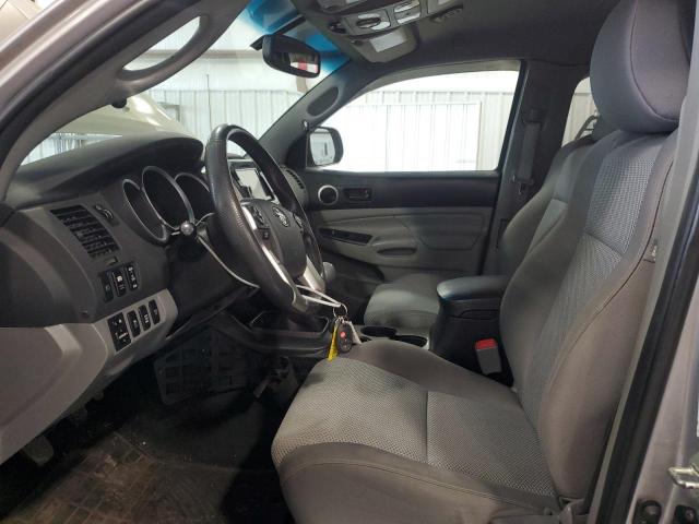 5TFUU4ENXFX142910 - 2015 TOYOTA TACOMA ACCESS CAB ვერცხლისფერი ფოტო 7