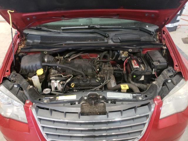 2A4RR5D16AR130153 - 2010 CHRYSLER TOWN & COU TOURING წითელი ფოტო 12