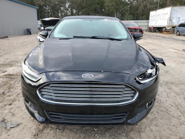 3FA6P0HDXGR222414 - 2016 FORD FUSION SE BLACK photo 5