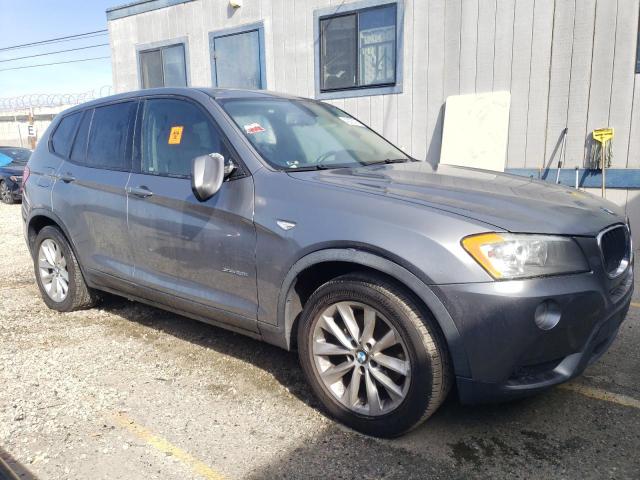 5UXWX9C54D0A11382 - 2013 BMW X3 XDRIVE28I GRAY photo 4