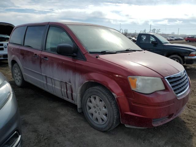 2A8HR44H38R708818 - 2008 CHRYSLER TOWN & COU LX RED photo 4