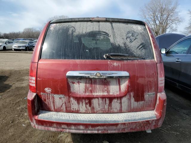 2A8HR44H38R708818 - 2008 CHRYSLER TOWN & COU LX RED photo 6