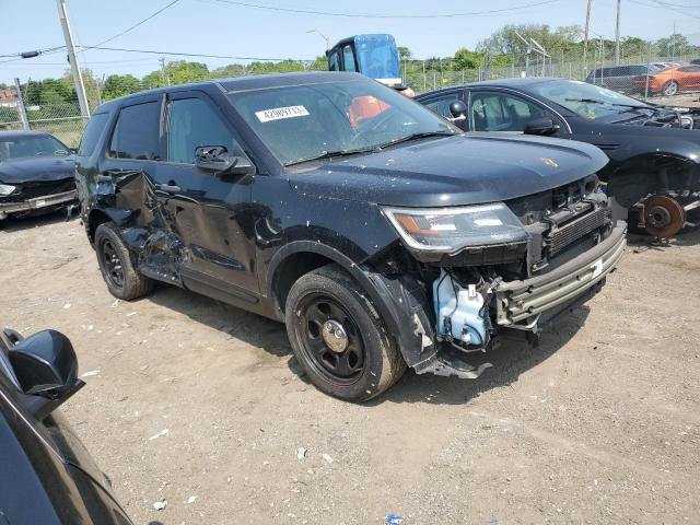 1FM5K8AT1HGD59962 - 2017 FORD EXPLORER POLICE INTERCEPTOR BLACK photo 4