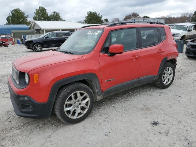 ZACCJABB6HPG33591 - 2017 JEEP RENEGADE LATITUDE RED photo 1