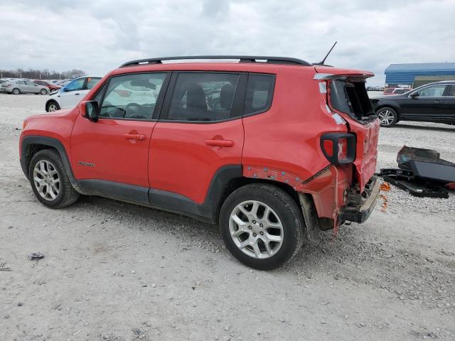 ZACCJABB6HPG33591 - 2017 JEEP RENEGADE LATITUDE RED photo 2