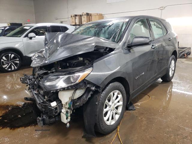 2GNAXREVXJ6323304 - 2018 CHEVROLET EQUINOX LS GRAY photo 1