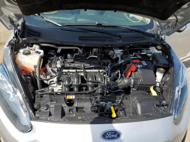 3FADP4EJXKM133554 - 2019 FORD FIESTA SE SILVER photo 11