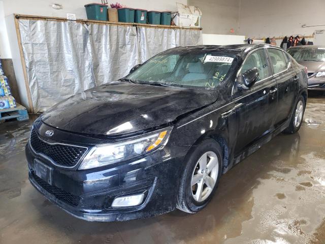 5XXGM4A71EG343511 - 2014 KIA OPTIMA LX BLACK photo 1