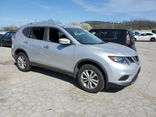 KNMAT2MV3GP618606 - 2016 NISSAN ROGUE S SILVER photo 4