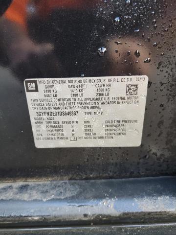 3GYFNDE37DS649387 - 2013 CADILLAC SRX PERFORMANCE COLLECTION Noir photo 13