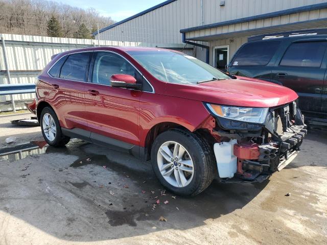 2FMPK4J82HBC04535 - 2017 FORD EDGE SEL RED photo 4