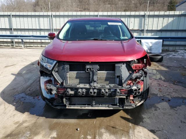 2FMPK4J82HBC04535 - 2017 FORD EDGE SEL RED photo 5