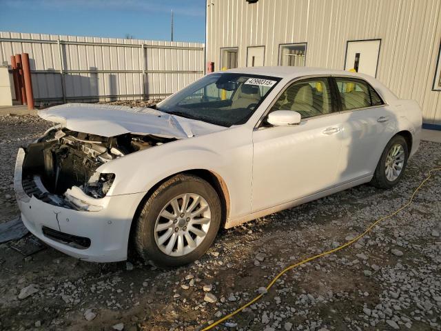 2C3CCAAGXEH212773 - 2014 CHRYSLER 300 WHITE photo 1
