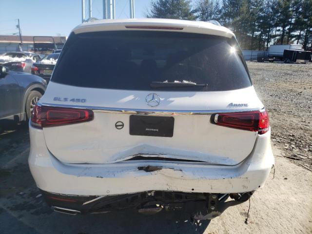 4JGFF5KE9NA609048 - 2022 MERCEDES-BENZ GLS 450 4MATIC WHITE photo 6