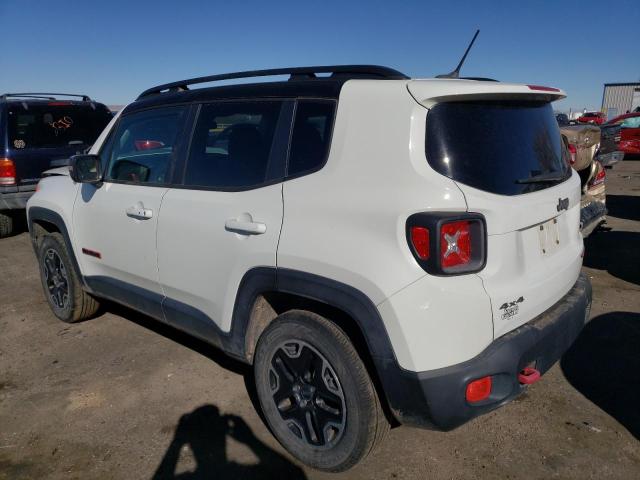 ZACCJBCT3GPD24320 - 2016 JEEP RENEGADE TRAILHAWK WHITE photo 2