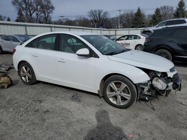 1G1PE5SBXF7142036 - 2015 CHEVROLET CRUZE LT WHITE photo 4