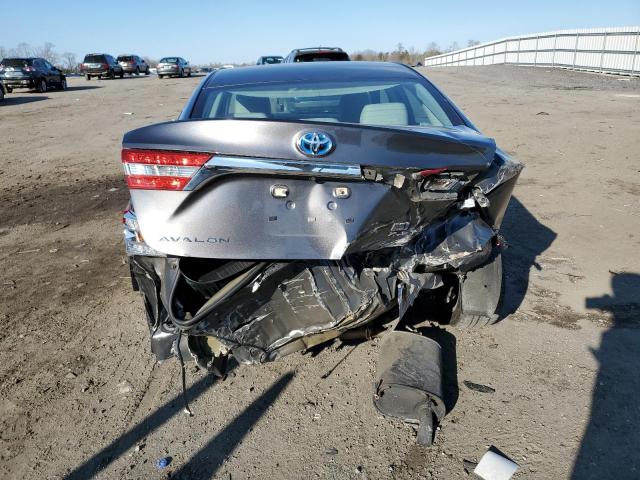 4T1BD1EB7DU010368 - 2013 TOYOTA AVALON HYBRID CHARCOAL photo 6