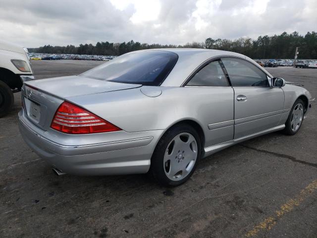 WDBPJ76J75A046591 - 2005 MERCEDES-BENZ CL 600 SILVER photo 3