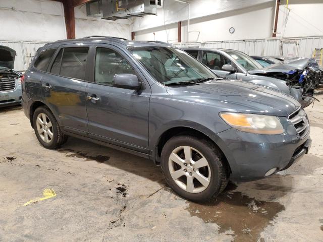 5NMSH73E97H097713 - 2007 HYUNDAI SANTA FE SE BLUE photo 4