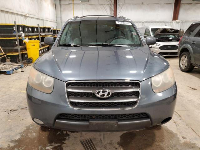 5NMSH73E97H097713 - 2007 HYUNDAI SANTA FE SE BLUE photo 5