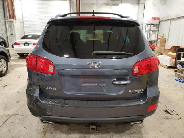 5NMSH73E97H097713 - 2007 HYUNDAI SANTA FE SE BLUE photo 6