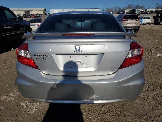 19XFB2F88CE041159 - 2012 HONDA CIVIC EX SILVER photo 6