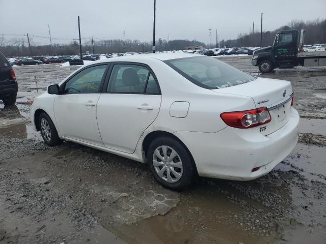 2T1BU4EE5BC739723 - 2011 TOYOTA COROLLA LE BASE WHITE photo 2