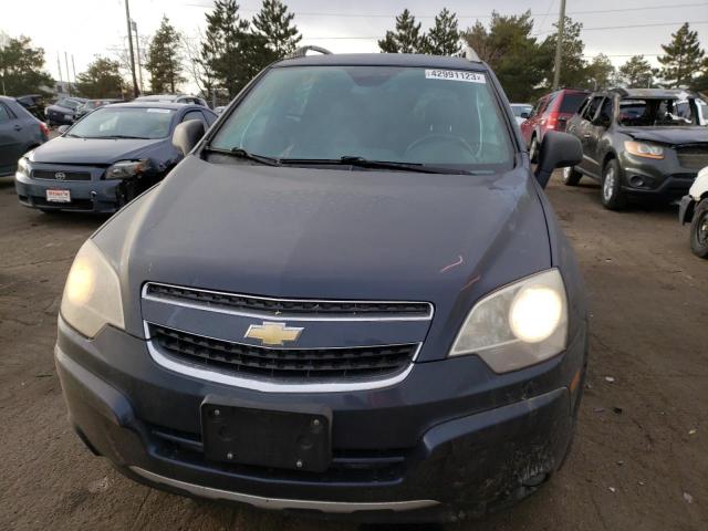 3GNAL4EK1ES549808 - 2014 CHEVROLET CAPTIVA LTZ GRAY photo 5