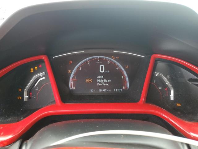 SHHFK7H98MU225367 - 2021 HONDA CIVIC SPORT TOURING GRAY photo 9