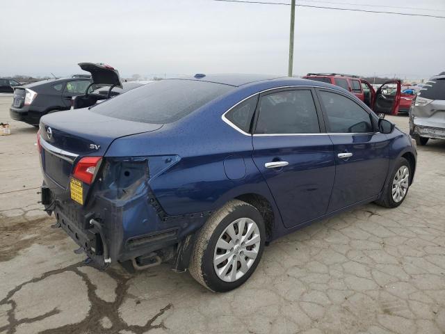 3N1AB7AP0GY251784 - 2016 NISSAN SENTRA S BLUE photo 3