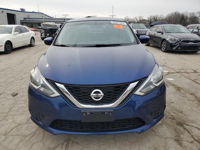 3N1AB7AP0GY251784 - 2016 NISSAN SENTRA S BLUE photo 5