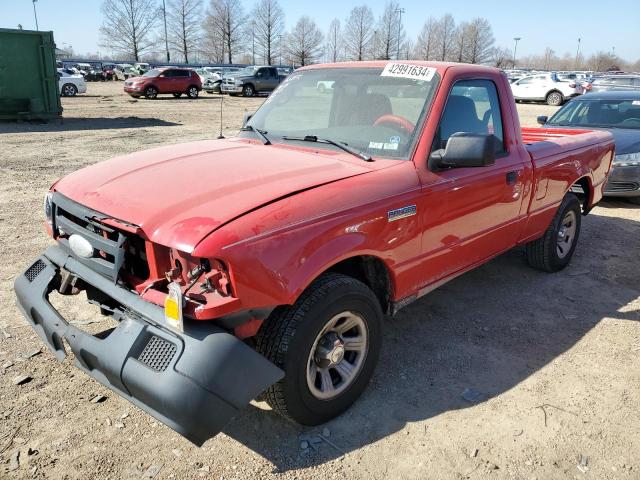 1FTYR10D27PA02092 - 2007 FORD RANGER RED photo 1