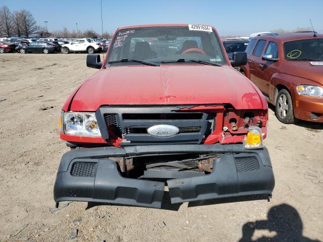 1FTYR10D27PA02092 - 2007 FORD RANGER RED photo 5