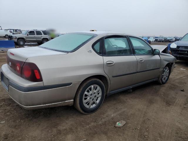 2G1WF52E419219395 - 2001 CHEVROLET IMPALA TAN photo 3