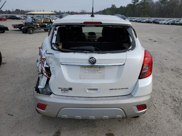 KL4CJCSB5EB539746 - 2014 BUICK ENCORE WHITE photo 6