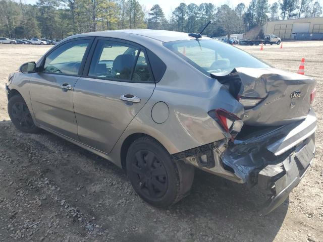 3KPA24AD9ME384932 - 2021 KIA RIO LX SILVER photo 2