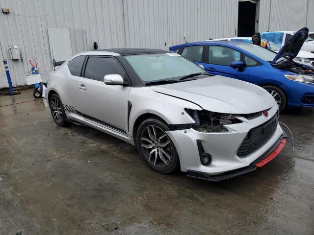 JTKJF5C76E3077835 - 2014 TOYOTA SCION TC ვერცხლისფერი ფოტო 4
