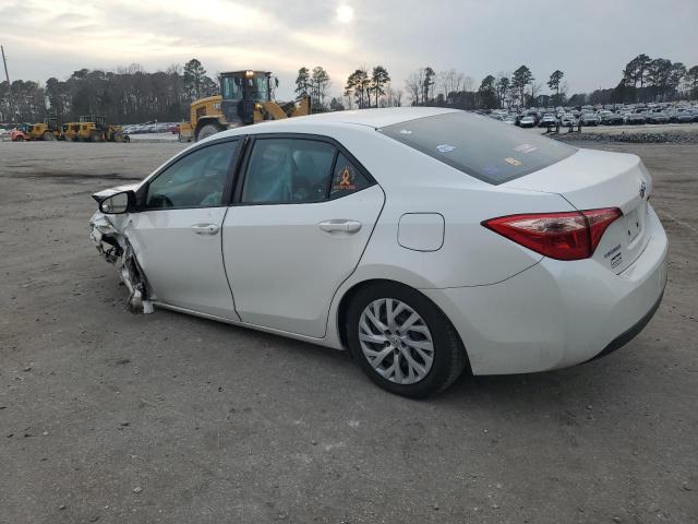 5YFBURHEXKP893465 - 2019 TOYOTA COROLLA L WHITE photo 2