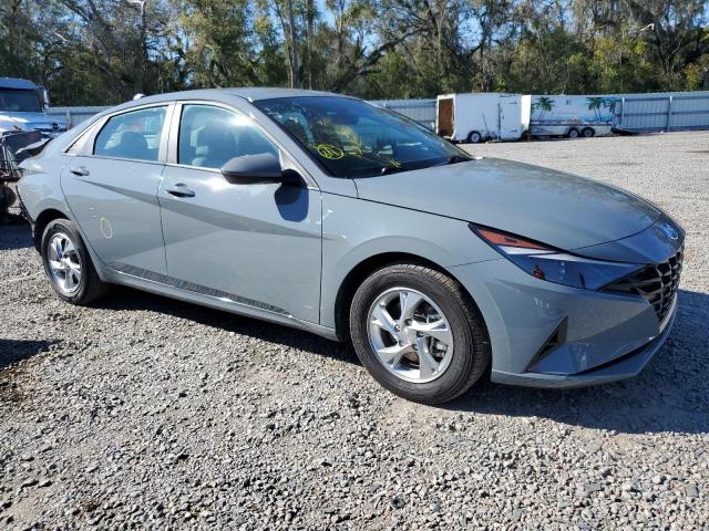 KMHLL4AG7PU439721 - 2023 HYUNDAI ELANTRA SE GRAY photo 4