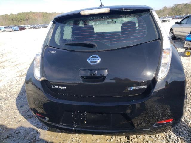 1N4AZ0CP3EC330021 - 2014 NISSAN LEAF S BLACK photo 6