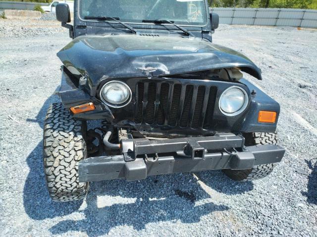 1J4FA49S94P722500 - 2004 JEEP WRANGLER / SPORT BLACK photo 9