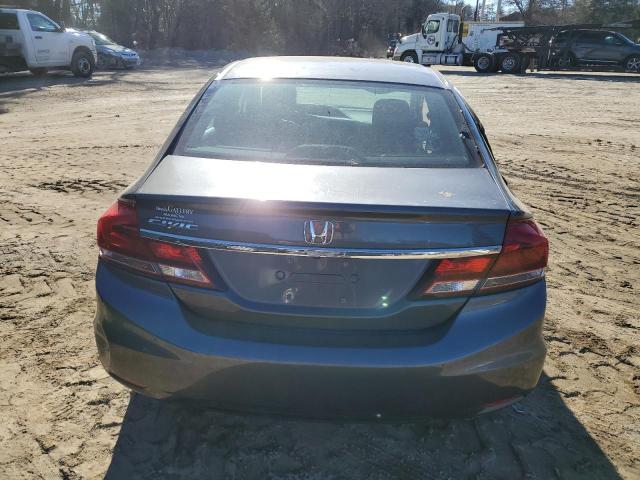 2HGFB2F5XDH579018 - 2013 HONDA CIVIC LX GRAY photo 6