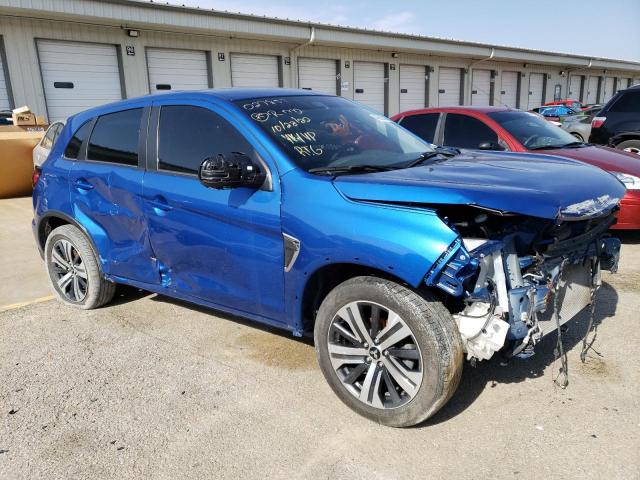 JA4AR3AU0LU027851 - 2020 MITSUBISHI OUTLANDER ES BLUE photo 4