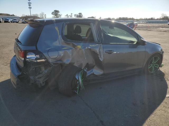 WVWAA7AJ6AW096765 - 2010 VOLKSWAGEN GOLF GRAY photo 3