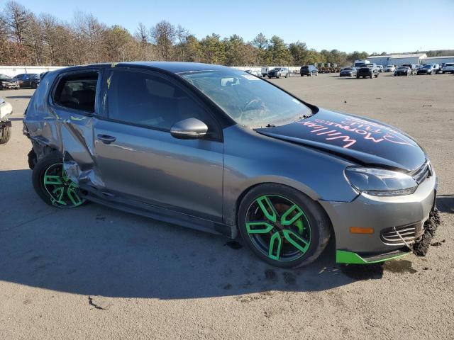 WVWAA7AJ6AW096765 - 2010 VOLKSWAGEN GOLF GRAY photo 4