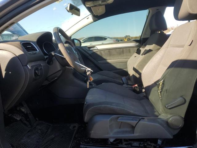 WVWAA7AJ6AW096765 - 2010 VOLKSWAGEN GOLF GRAY photo 7