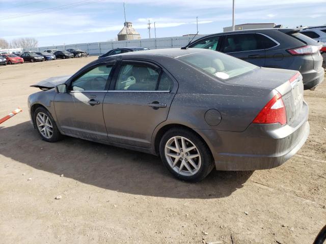 3FAHP0JG1BR173156 - 2011 FORD FUSION SEL GRAY photo 2