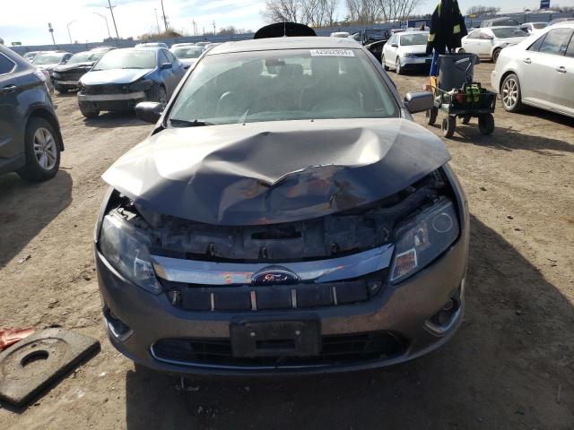 3FAHP0JG1BR173156 - 2011 FORD FUSION SEL GRAY photo 5