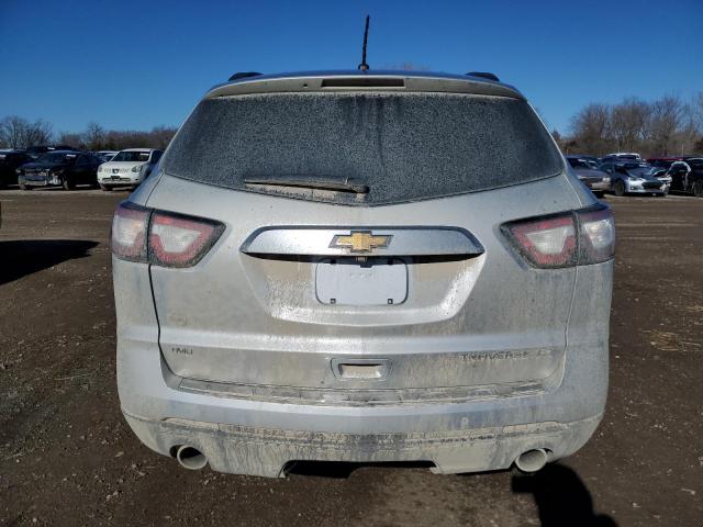 1GNKVJKD2FJ303680 - 2015 CHEVROLET TRAVERSE LTZ SILVER photo 6